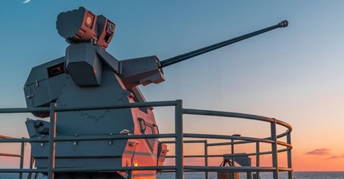A file image of the Sentinel 30 naval remote weapon station from EM&E Group. The weapon has been spotted on Thailand's fifth T-994-class patrol vessel.