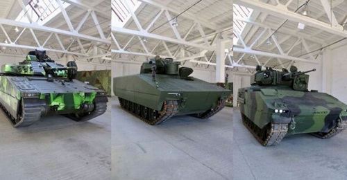 The Czech procurement of 210 tracked IFVs is one of the priorities of new Defence Minister Jana Cernochová. The contenders (from left to right) are the BAE Systems Hägglunds CV90 Mk IV, Rheinmetall Lynx KF41, and GDELS ASCOD 42.