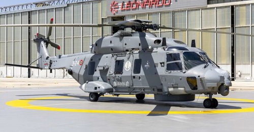 An Italian Navy NH90 NFH became the first helicopter to fly at the latest Block 1 standard in late July 2026.