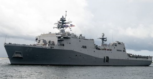 San Antonio (LPD 17) class amphibious transport dock Richard McCool Jr (LPD 29)