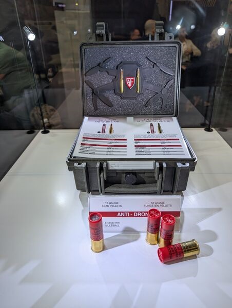 Fiocchi 12-gauge anti-drone ammunition