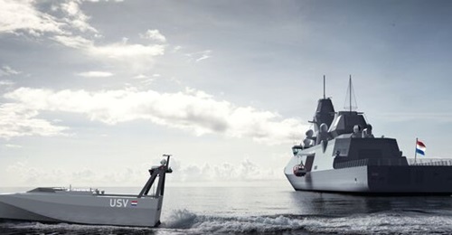 A 'USV Alliance' drawn from the Dutch naval Design ecosystem has commenced detailed design of a 12 m USV to operate alongside the RNLN's new ASW frigates.