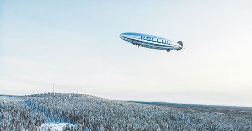 Kelluu's airship flies in the Arctic
