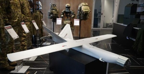 Image of Kalashnikov Group's Kub-10ME loitering munition shared by the Russian state company on 22 May 2026.