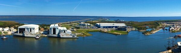 Austal USA's shipyard in Mobile, Alabama