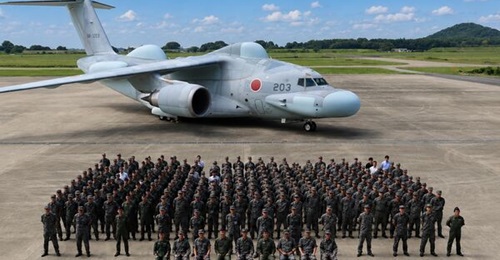 Kawasaki Heavy Industries (KHI) transferred the XEC-2 stand-off electronic warfare (EW) aircraft to the Japan Air Self-Defense Force's (JASDF's) Air Development and Test Wing (ADTW) at Gifu Air Base in June.