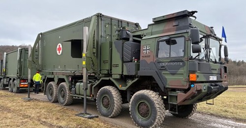 The Bundeswehr is procuring 149 more mobile rescue stations from Rheinmetall.