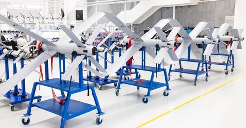 UVision's Hero-series loitering munitions in production.