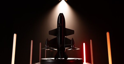 General Cherry's Bullet interceptor UAV shown in May 2026.