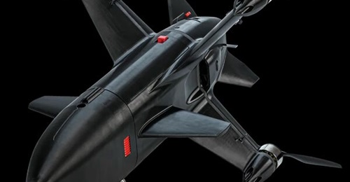 Image of General Cherry's Bullet interceptor UAV from the manufacturer's website.