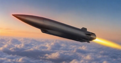 An illustration of Japan's future underwater-launched hypersonic guided missile.