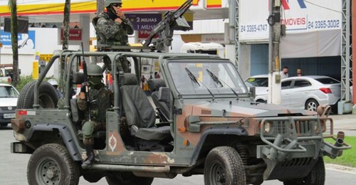 The Agrale Marruá 4×4 vehicle (pictured above) forms the basis of the MAF's new Tedung high-mobility weapon-carrier vehicle.