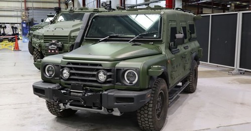 The MRLV-based EPV uses an armoured steel cabin to protected the vehicle's operators from threats up to STANAG 4569 Level II.