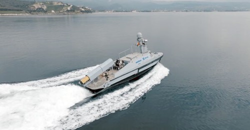 Sefine's SISAM research centre tested a Malaman naval mine deployment from a Marlin USV in August 2026.