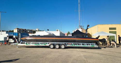 Speartooth LUUV seen at Lisbon Naval Base, in Alfeite, Portugal during NATO's Bold Machina 2026 exercise on 11 September 2026.