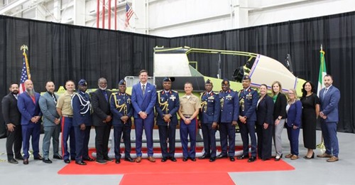 A NAF delegation attended the commencement of production of the first of 12 AH-1Z Viper attack helicopters for the service.