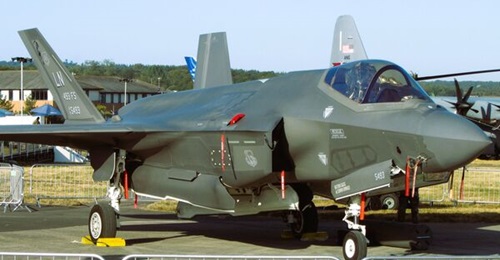 Seen in USAF service, the F-35 has been approved for sale to Saudi Arabia.