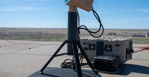 Aim Defence will receive AUD21.3 million to advance its Fractl portable high-energy laser system (pictured above) under Australia's 2026 Integrated Investment Program (IIP).