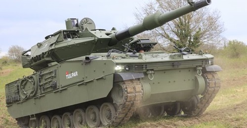 Otokar's Tulpar AFV equipped with a Leonardo HITFACT MkII 120 mm turret, seen in a company news release on 18 September 2026 to mark the completion of firing tests.