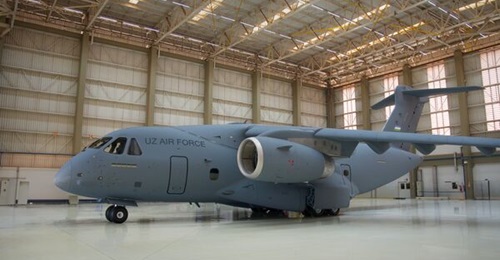 The first of two KC/C-390 Millennium tanker transport aircraft for the Uzbek Air Force was formally handed over on 25 September 2026.