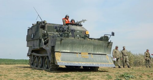 The Kunduz combines protected mobility with earthmoving and amphibious capabilities, enabling combat engineers to conduct route-clearance and crossing-support tasks in contested environments.