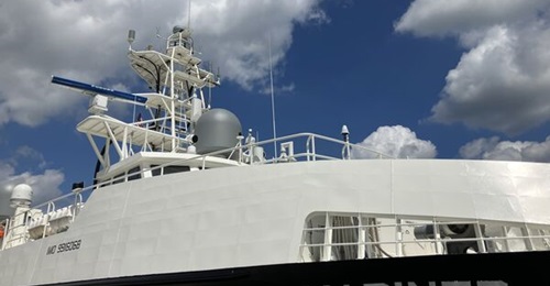 The US Navy is urging the testing and development of Medium Unmanned Surface Vessels, like the one shown here.
