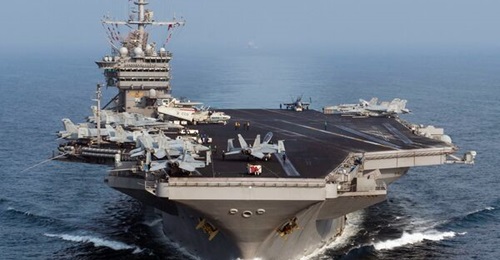 USS Harry S Truman, shown here, is starting its Refuelling and Complex Overhaul.