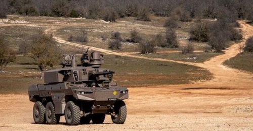 The French army received its first Jaguar R3 armoured reconnaissance vehicles in September.