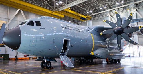 The second of two A400M for the Kazakh Air Defense Forces (KADF) is undergoing technical acceptance at the Seville FAL ahead of delivery.