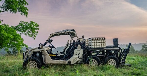 Polaris is developing a 6x6 variant of its MRZR Alpha lightweight tactical vehicle.