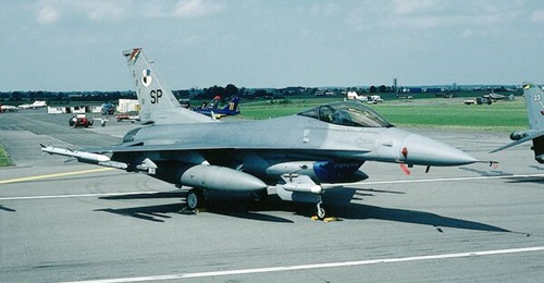 Late production F-16C Block 50 aircraft in special markings for the commander, 52nd Fighter Wing at Spangdahlem, Germany.