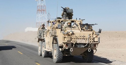 A Supacat Special Forces HMT in service with ADF special forces.