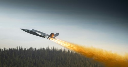 Seen being launched from a test facility in northern Europe, the Airbus U740 Valkyrie is being pitched for a German requirement for 2029 and also for other European air forces.