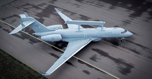 The first of three contracted Saab GlobalEye AEW&C aircraft has now been delivered to the Swedish Air Force, with a fourth optioned aircraft yet to be exercised.