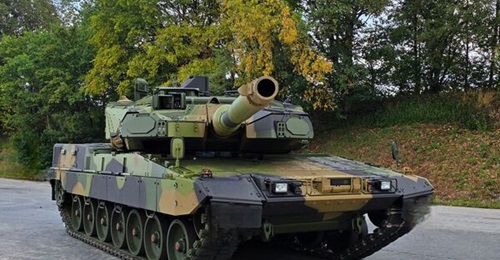 Production of the Leopard 2A8NOR MBT has begun in Levanger, Norway.