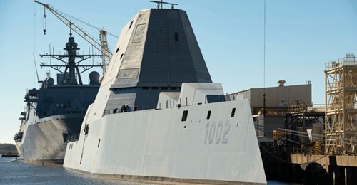 Ingalls Shipbuilding received a contract modification to conduct sea trials for DDG 1002, shown here.