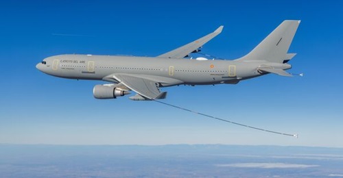 Spain has now received all three of its currently contracted MRTTs, with a further three expected to be contracted shortly.
