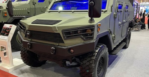 Chaiseri's Jackal high-mobility armoured vehicle was unveiled at the Defense & Security 2025 show in Bangkok.