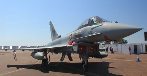 Türkiye is looking to buy an undisclosed number of Qatar's 24 Eurofighter combat aircraft (pictured), ahead of it receiving 20 newbuild aircraft ordered in October 2025.