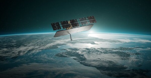 ICEYE's Gen4 SAR satellite over the UK and Europe