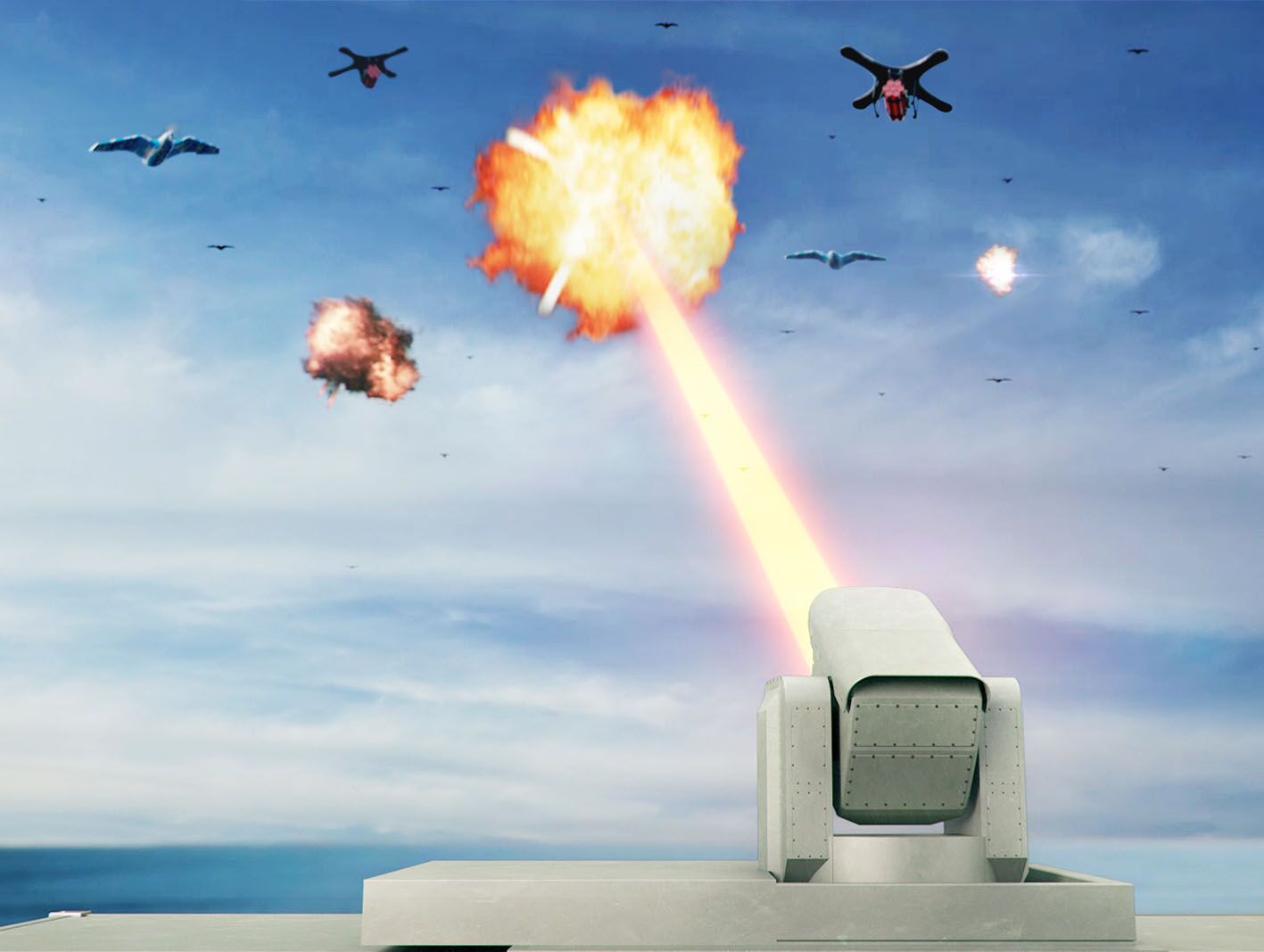 South Korea's Hanwha Corporation announced on 31 May that it has been awarded a USD21.9 million contract to develop a laser oscillator for use in future laser-based, short-range air-defence weapon systems. (Hanwha Corporation)