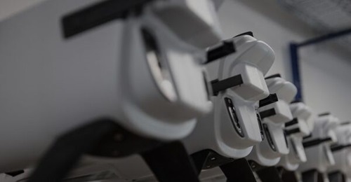 Quantum Systems fixed-wing ISR UAVs in production.
