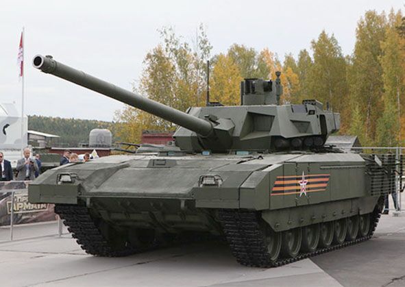 Russia plans to begin series production of the T-14 Armata MBT in 2022. (Russian MoD )