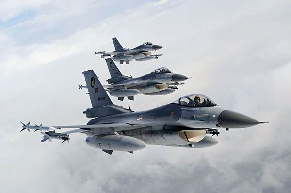 A file photo of Turkish F-16s. The NATO ally has for the first time in 15 years joined the Baltic Air Policing mission, with four F-16s flying out of Malbork Air Base in Poland. (Turkish Air Force)