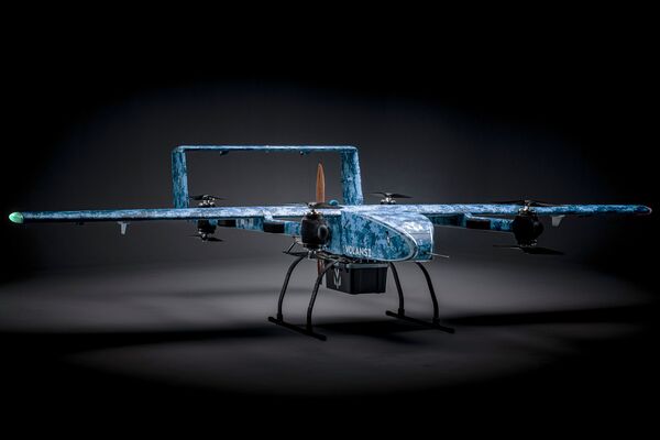 The Volansi Voly M20 hybrid-electric VTOL UAV. The company on 8 July announced Will Roper, former USAF acquisition boss, as its new CEO. (Volansi)