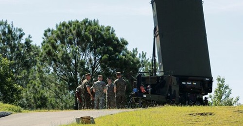A USMC G/ATOR radar. In 2019 the USMC conducted a live-fire event to demonstrate initial 'interoperability' of an Iron Dome launcher and Tamir interceptor with the G/ATOR and a CAC2S. The service is now testing out this Medium Range Intercept Capabilit...