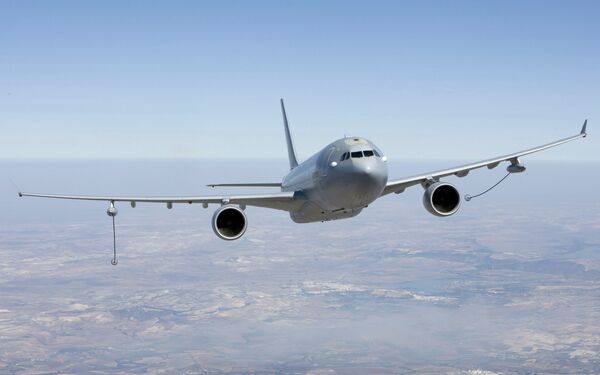 The Airbus A330 Multi Role Tanker Transport could be a contender for an eventual US Air Force Bridge Tanker competition. The service issued an RFI for the effort on 19 July. (Airbus)
