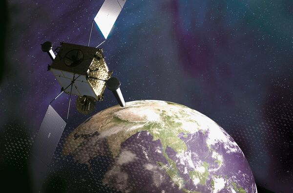 An artist's impression of a Skynet 5 satellite that Airbus currently operates on behalf of the Ministry of Defence. Current and future Skynet systems are among a raft of space-based capabilities that the recently established Space Command is expected to drive over the coming years. (Airbus)