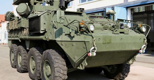 Leonardo DRS and RADA partner on the mission equipment package that is mounted on a Stryker ground vehicle for the US Army's Maneuver Short Range Air Defense system.
