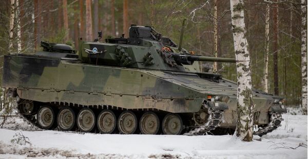 Finland has signed a contract with BAE Systems to upgrade its CV90 IFVs. (Photocred FDF)